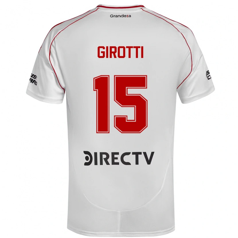 Danxen Niño Camiseta Federico Girotti #15 Borgoña Magenta 1ª Equipación 2025/26 La Camisa