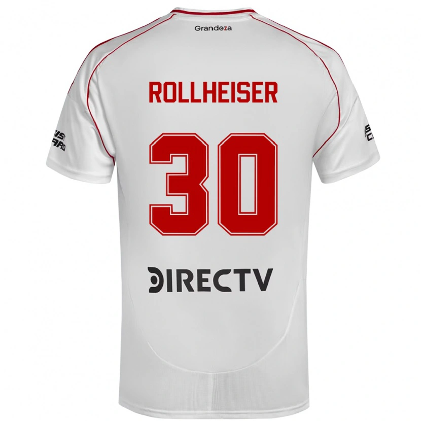 Danxen Niño Camiseta Benjamin Rollheiser #30 Borgoña Magenta 1ª Equipación 2025/26 La Camisa