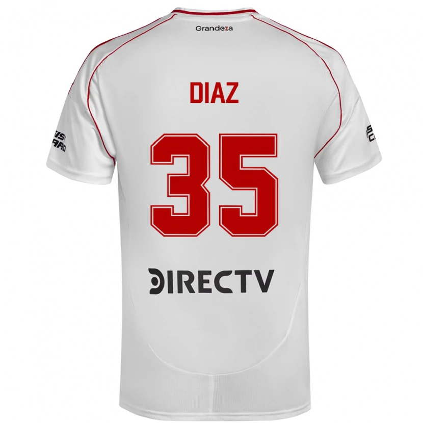 Danxen Niño Camiseta Leonardo Diaz #35 Borgoña Magenta 1ª Equipación 2025/26 La Camisa