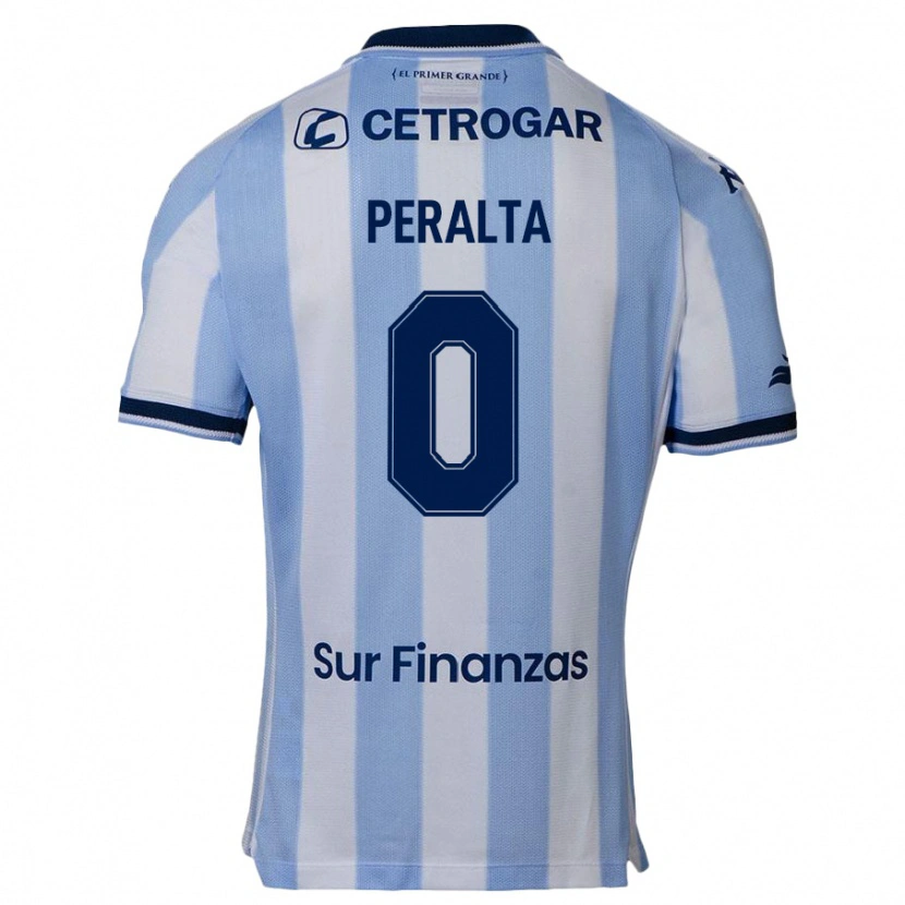 Danxen Niño Camiseta Karen Peralta #0 Azul Celeste 1ª Equipación 2025/26 La Camisa