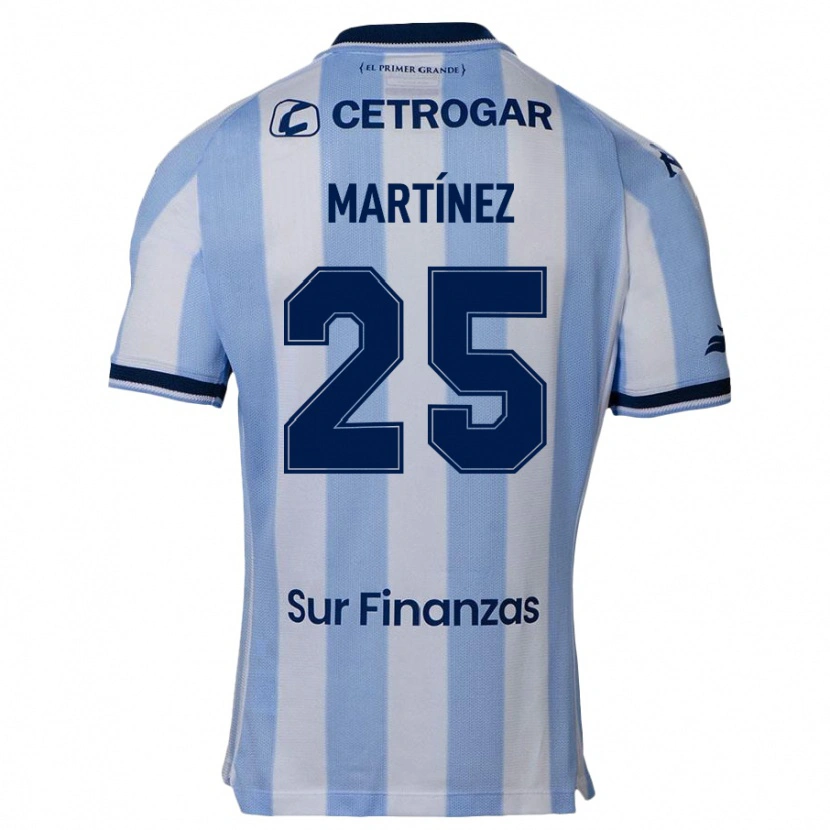 Danxen Niño Camiseta Ailén Martínez #25 Azul Celeste 1ª Equipación 2025/26 La Camisa