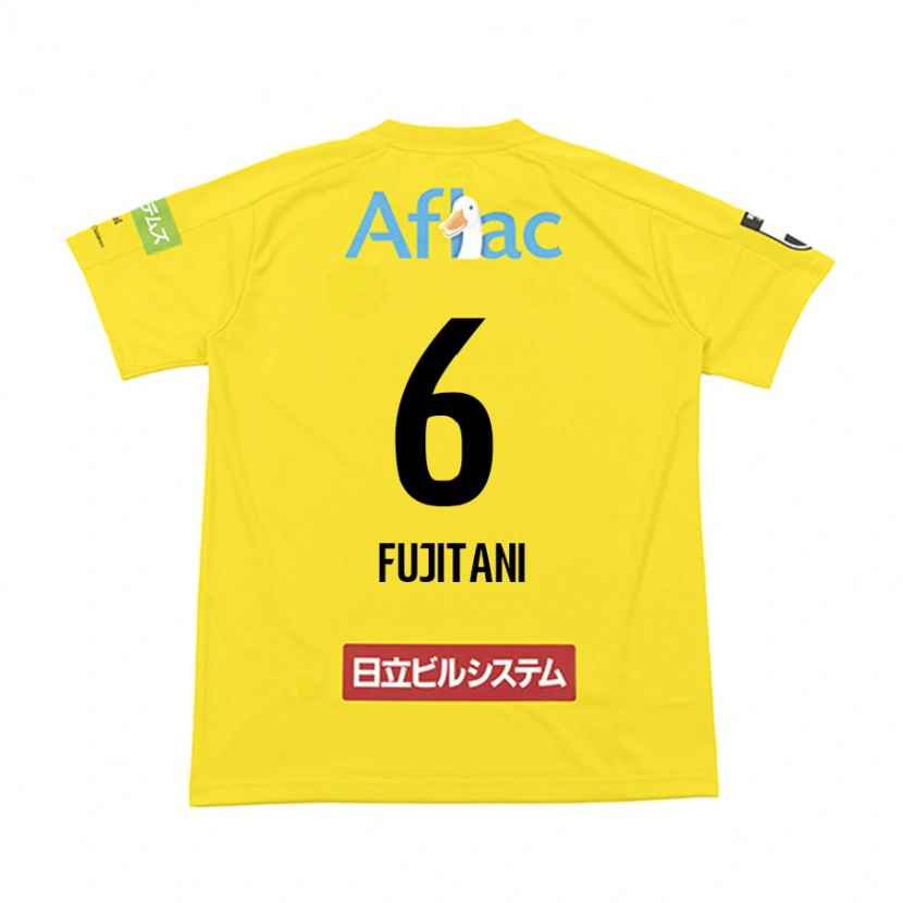Danxen Niño Camiseta Atsuto Fujitani #6 Gris Claro Beige 1ª Equipación 2025/26 La Camisa