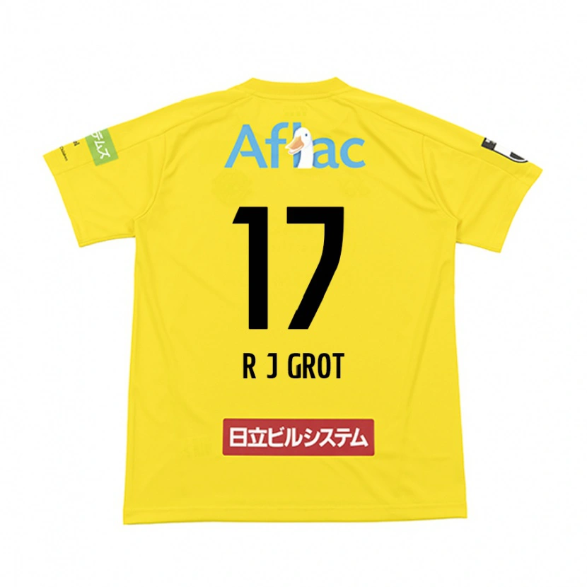 Danxen Niño Camiseta Jay-Roy Grot #17 Gris Claro Beige 1ª Equipación 2025/26 La Camisa