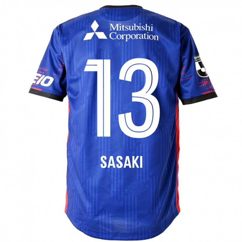 Danxen Niño Camiseta Shoei Sasaki #13 Azul Real Blanco 1ª Equipación 2025/26 La Camisa