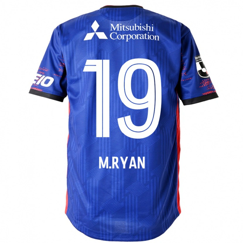 Danxen Niño Camiseta Marcelo Ryan #19 Azul Real Blanco 1ª Equipación 2025/26 La Camisa