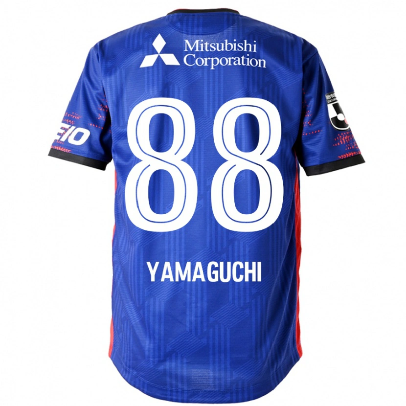 Danxen Niño Camiseta Taiyo Yamaguchi #88 Azul Real Blanco 1ª Equipación 2025/26 La Camisa