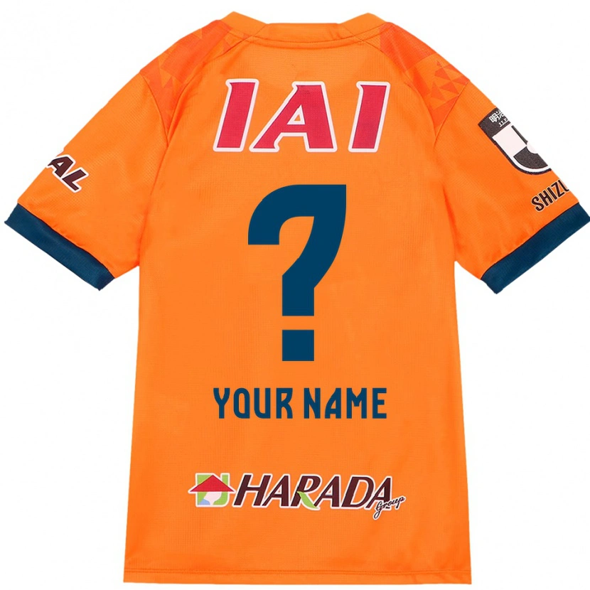 Danxen Niño Camiseta Su Nombre #0 Blanco Azul Real 1ª Equipación 2025/26 La Camisa