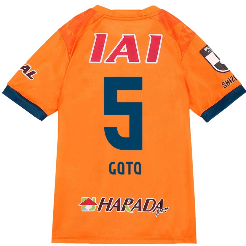 Danxen Niño Camiseta Keita Goto #5 Blanco Azul Real 1ª Equipación 2025/26 La Camisa