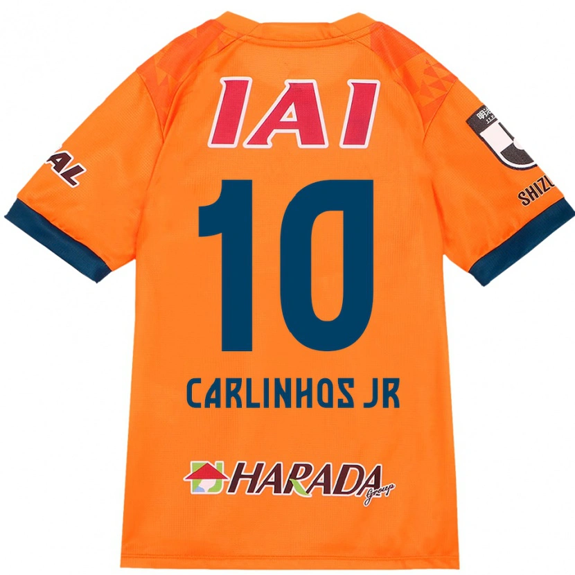 Danxen Niño Camiseta Carlinhos Junior #10 Blanco Azul Real 1ª Equipación 2025/26 La Camisa