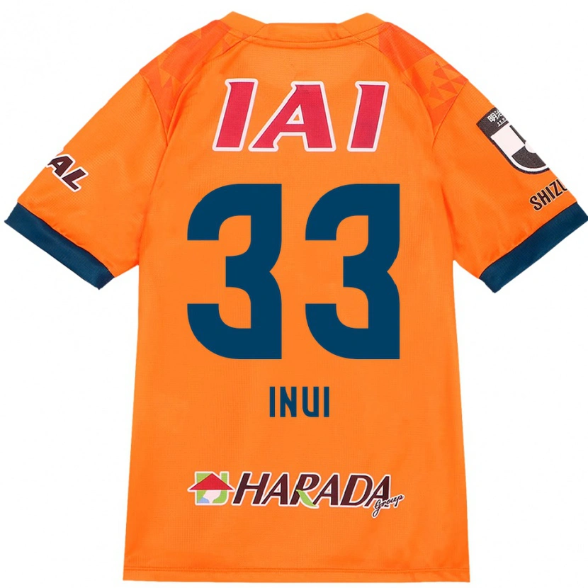 Danxen Niño Camiseta Takashi Inui #33 Blanco Azul Real 1ª Equipación 2025/26 La Camisa