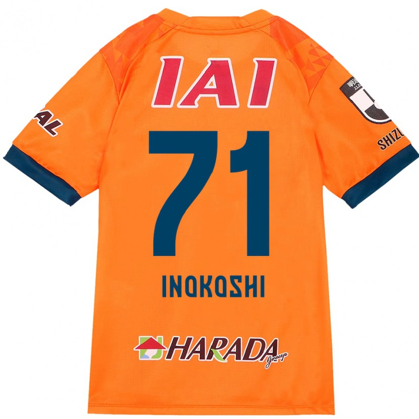 Danxen Niño Camiseta Yui Inokoshi #71 Blanco Azul Real 1ª Equipación 2025/26 La Camisa