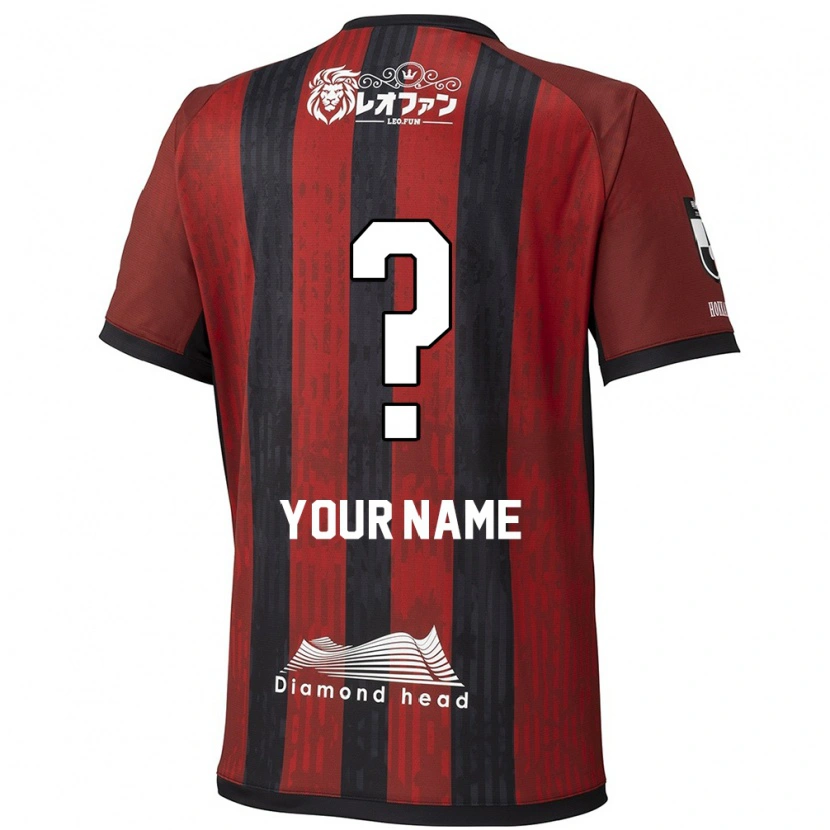 Danxen Niño Camiseta Su Nombre #0 Azul Rojo 1ª Equipación 2025/26 La Camisa