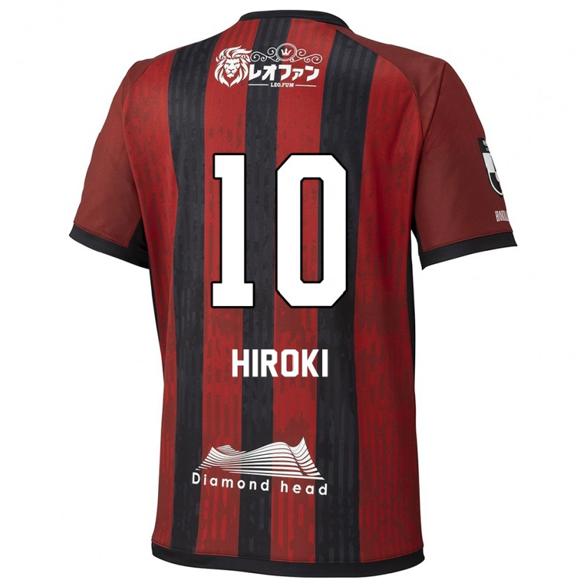 Danxen Niño Camiseta Hiroki Miyazawa #10 Azul Rojo 1ª Equipación 2025/26 La Camisa