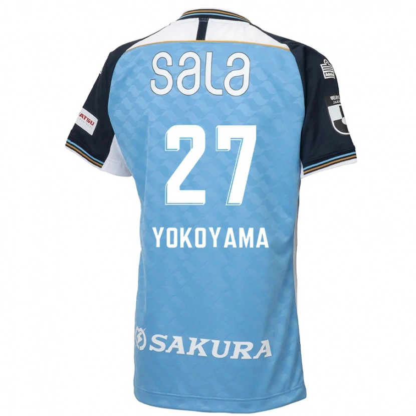 Danxen Niño Camiseta Kota Yokoyama #27 Blanco Negro 1ª Equipación 2025/26 La Camisa