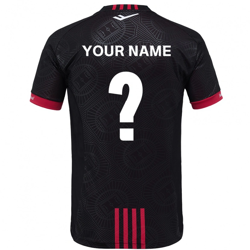 Danxen Niño Camiseta Su Nombre #0 Blanco Negro 1ª Equipación 2025/26 La Camisa