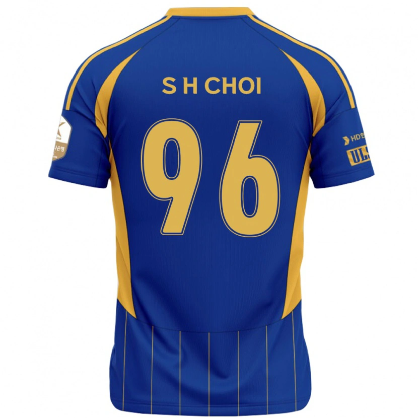 Danxen Niño Camiseta Seok-Hyeon Choi #96 Blanco Azul Celeste 1ª Equipación 2025/26 La Camisa