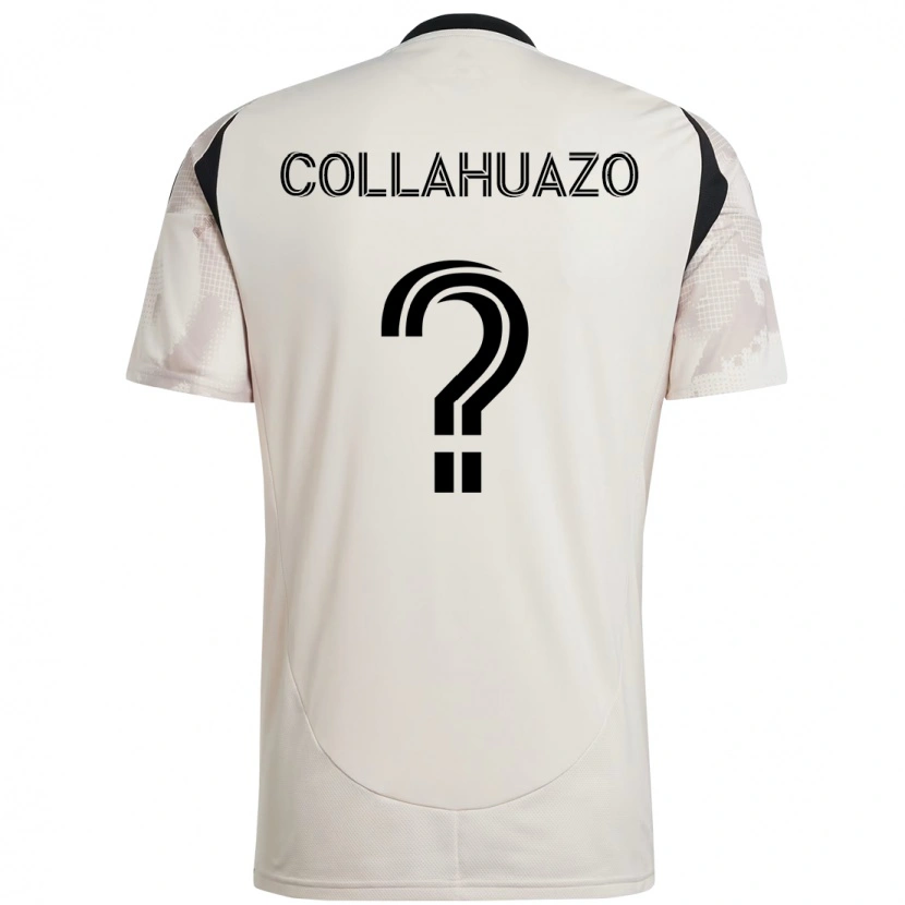 Danxen Niño Camiseta Jair Collahuazo #0 Rojo Negro 2ª Equipación 2025/26 La Camisa