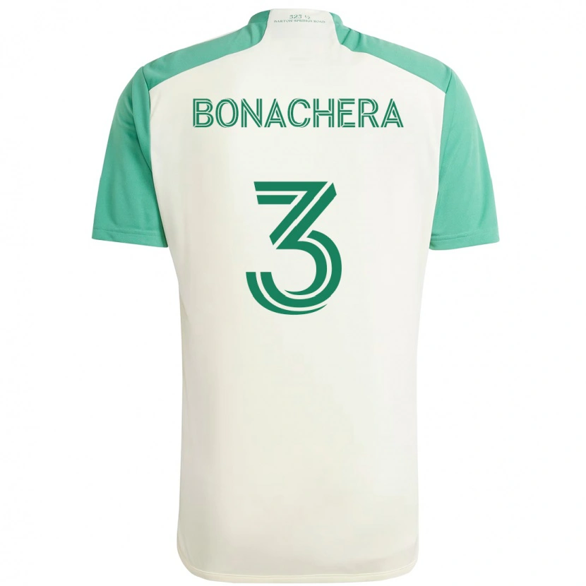 Danxen Niño Camiseta Rubén Bonachera #3 Verde Negro 2ª Equipación 2025/26 La Camisa