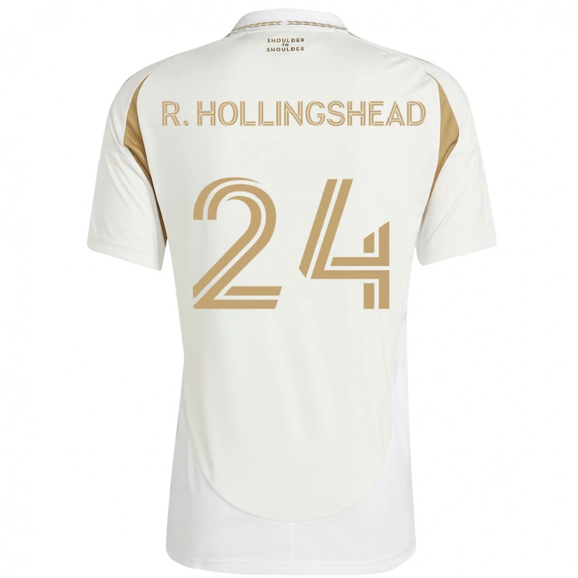 Danxen Niño Camiseta Ryan Hollingshead #24 Negro Marrón 2ª Equipación 2025/26 La Camisa