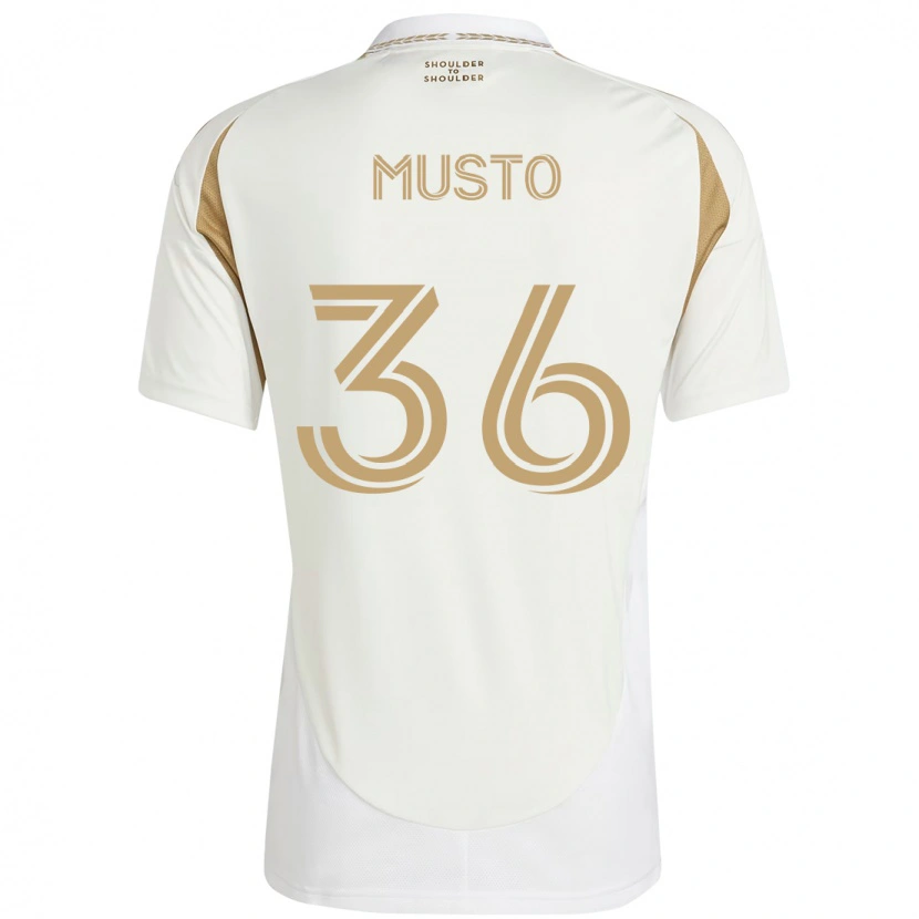 Danxen Niño Camiseta Tommy Musto #36 Negro Marrón 2ª Equipación 2025/26 La Camisa
