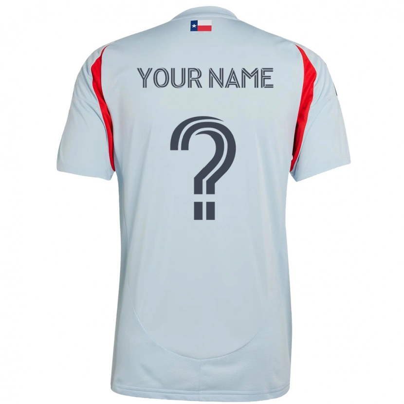 Danxen Niño Camiseta Su Nombre #0 Rojo Azul Marino 2ª Equipación 2025/26 La Camisa