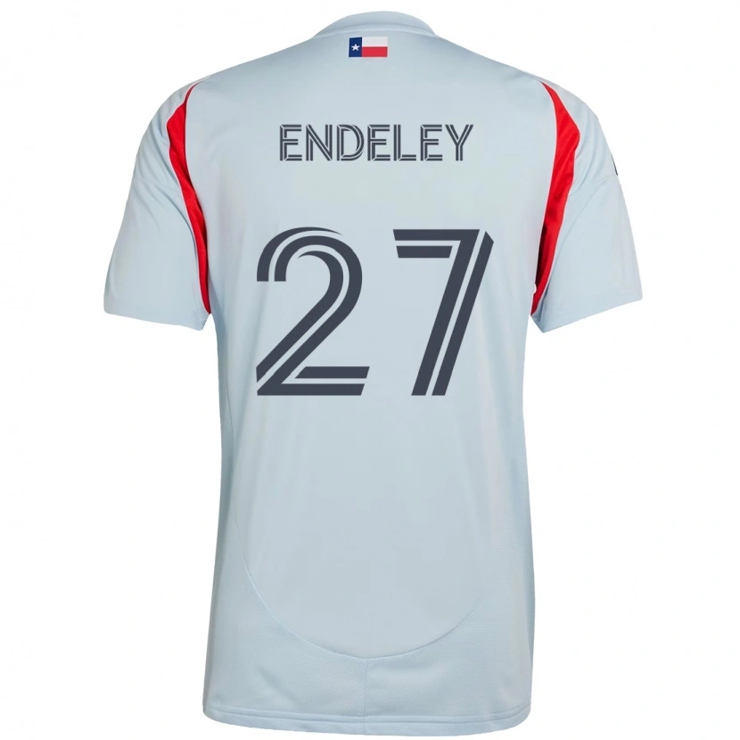 Danxen Niño Camiseta Herbert Endeley #27 Rojo Azul Marino 2ª Equipación 2025/26 La Camisa