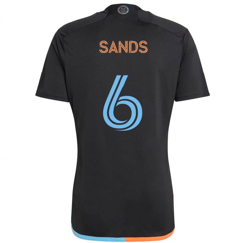 Danxen Niño Camiseta James Sands #6 Azul Claro 2ª Equipación 2025/26 La Camisa