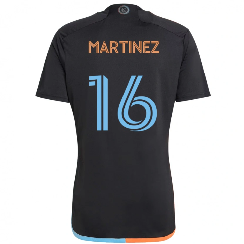 Danxen Niño Camiseta Alonso Martínez #16 Azul Claro 2ª Equipación 2025/26 La Camisa