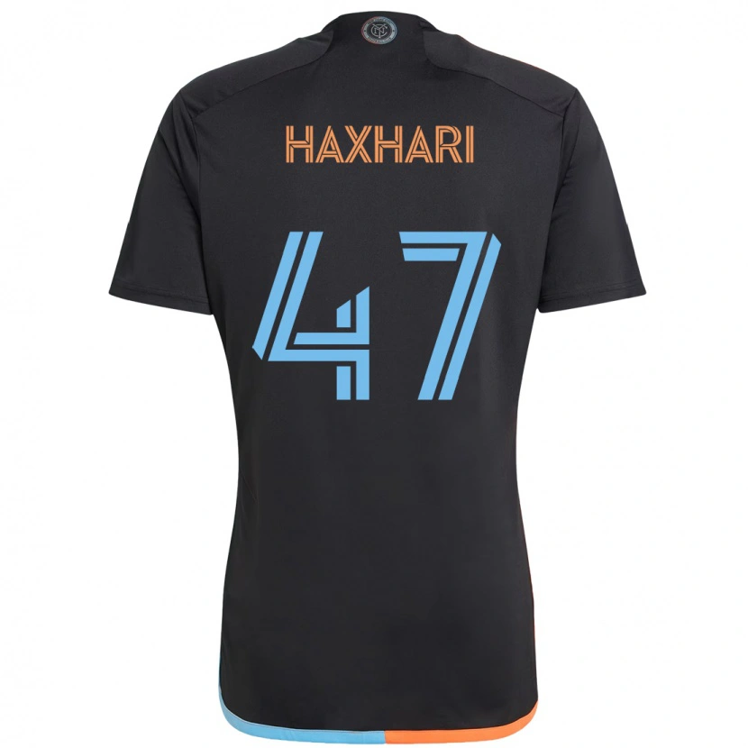 Danxen Niño Camiseta Klevis Haxhari #47 Azul Claro 2ª Equipación 2025/26 La Camisa
