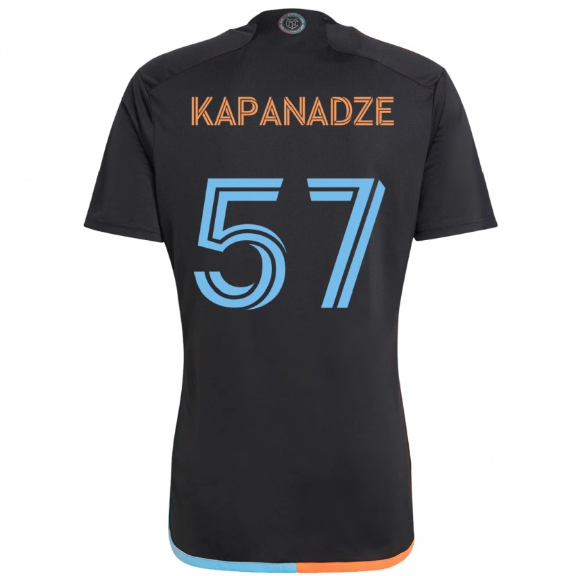 Danxen Niño Camiseta Nicholas Kapanadze #57 Azul Claro 2ª Equipación 2025/26 La Camisa