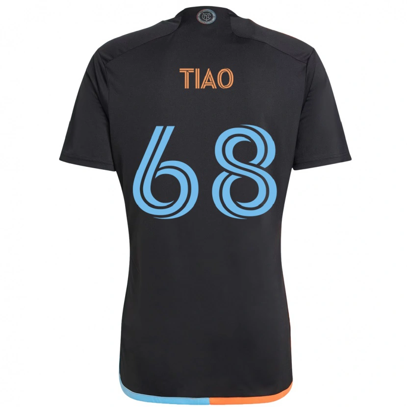 Danxen Niño Camiseta Christopher Tiao #68 Azul Claro 2ª Equipación 2025/26 La Camisa