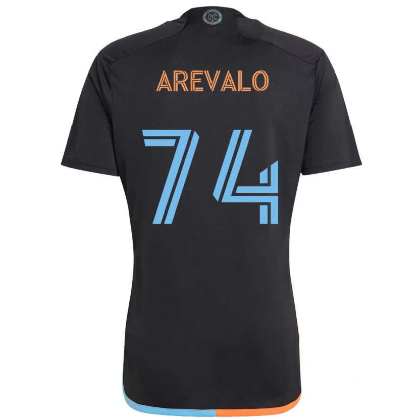 Danxen Niño Camiseta Ronny Arévalo #74 Azul Claro 2ª Equipación 2025/26 La Camisa