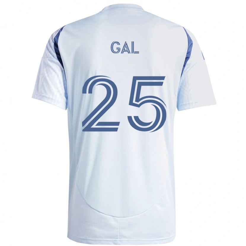 Danxen Niño Camiseta Jeff Gal #25 Azul Celeste Claro Azul 2ª Equipación 2025/26 La Camisa