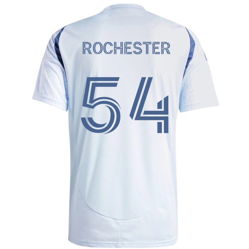 Danxen Niño Camiseta Lamonth Rochester #54 Azul Celeste Claro Azul 2ª Equipación 2025/26 La Camisa
