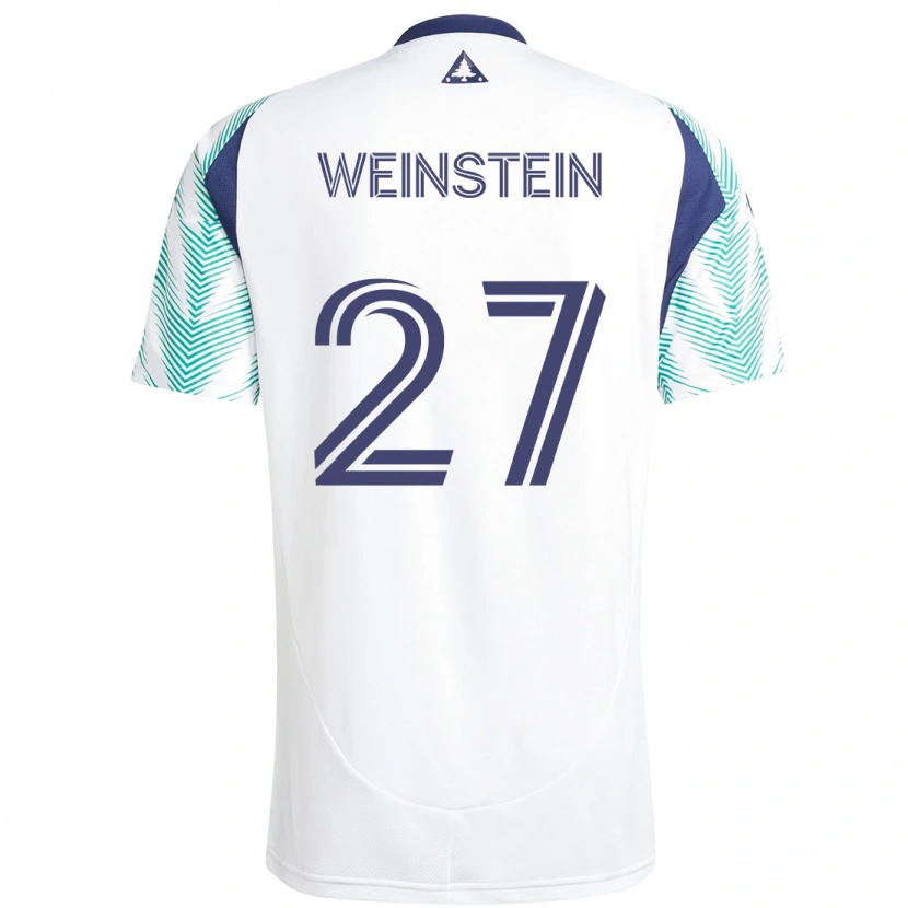 Danxen Niño Camiseta Max Weinstein #27 Azul Rojo 2ª Equipación 2025/26 La Camisa