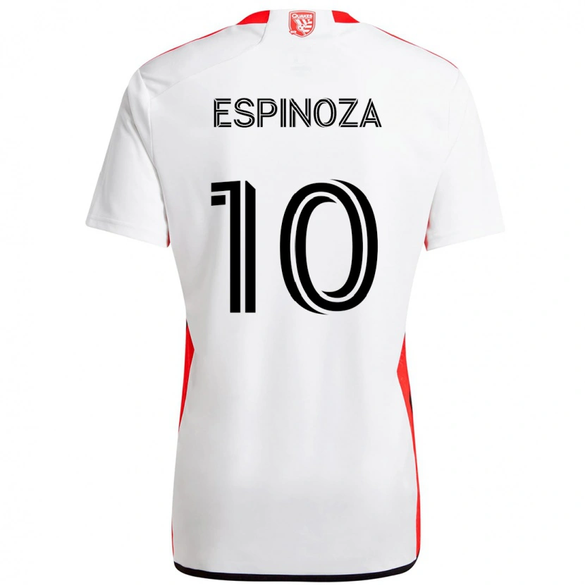 Danxen Niño Camiseta Cristian Espinoza #10 Negro Azul Oscuro 2ª Equipación 2025/26 La Camisa