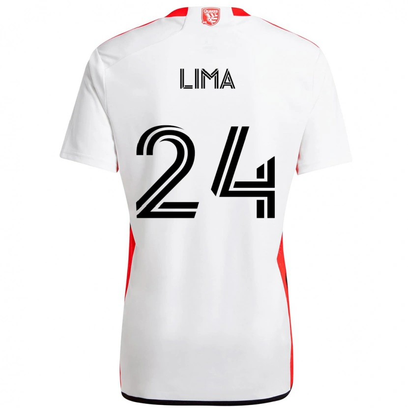Danxen Niño Camiseta Nick Lima #24 Negro Azul Oscuro 2ª Equipación 2025/26 La Camisa