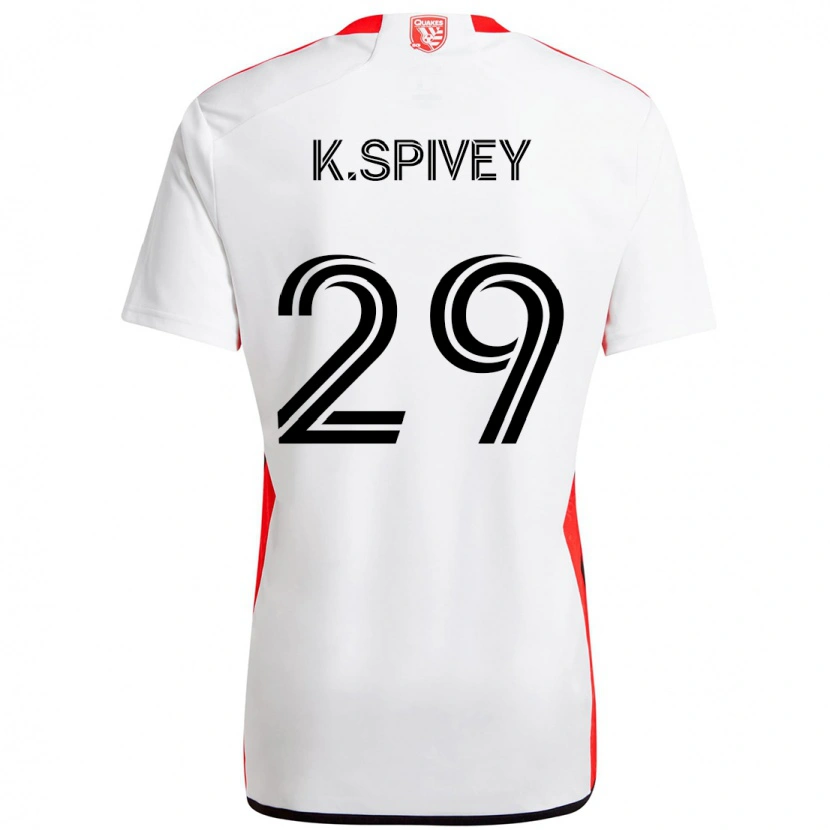 Danxen Niño Camiseta Kaedren Spivey #29 Negro Azul Oscuro 2ª Equipación 2025/26 La Camisa