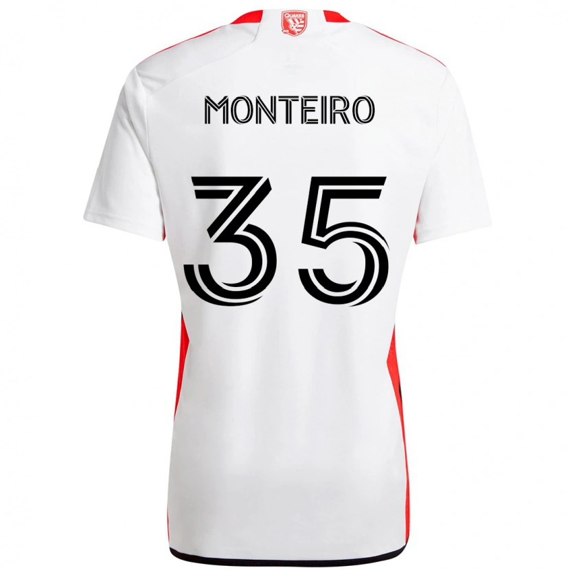 Danxen Niño Camiseta Jamiro Monteiro #35 Negro Azul Oscuro 2ª Equipación 2025/26 La Camisa