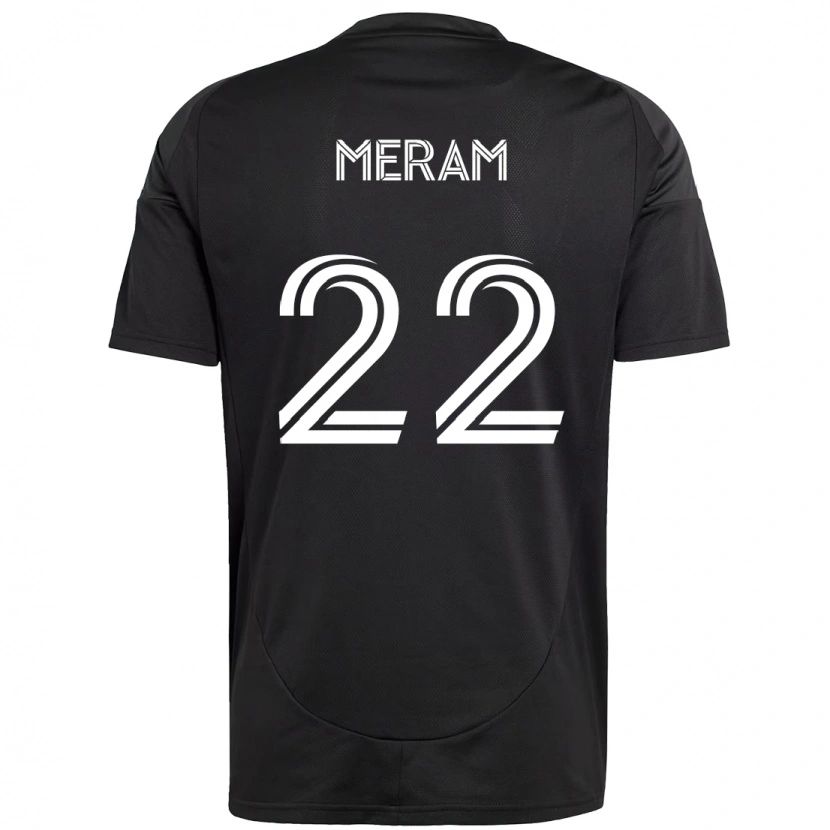 Danxen Niño Camiseta Justin Meram #22 Azul Celeste Blanco 2ª Equipación 2025/26 La Camisa