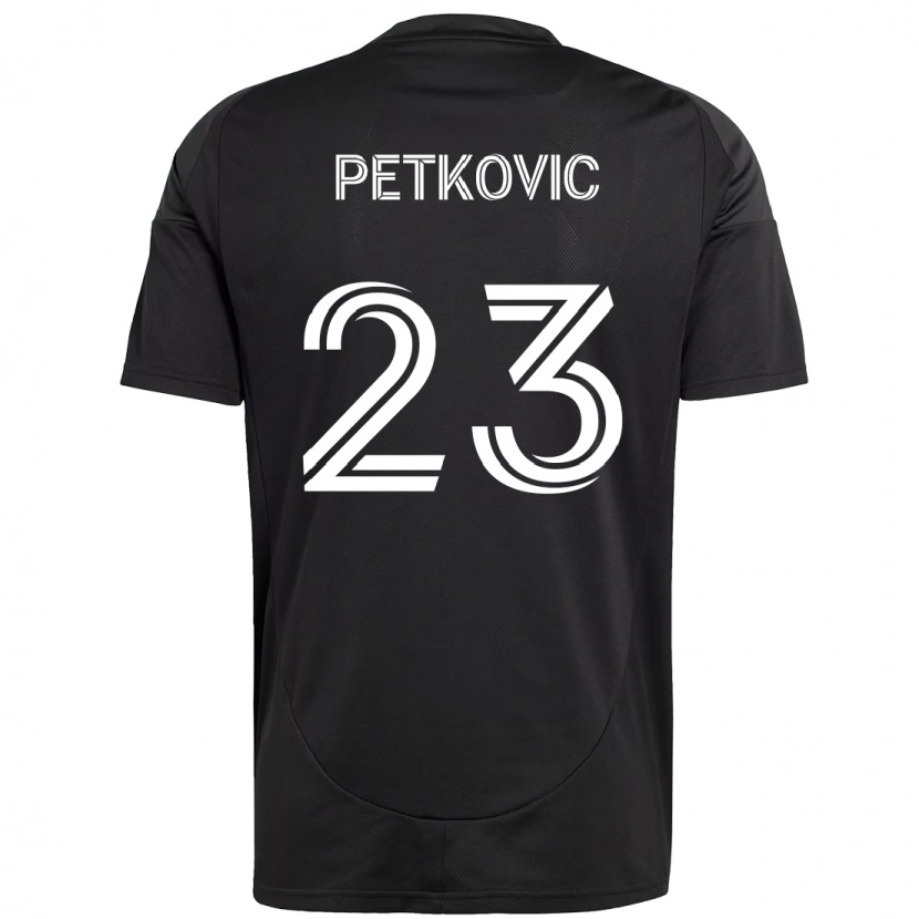 Danxen Niño Camiseta Nikola Petkovic #23 Azul Celeste Blanco 2ª Equipación 2025/26 La Camisa