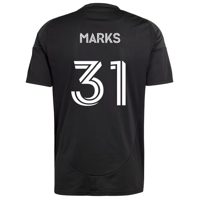 Danxen Niño Camiseta George Marks #31 Azul Celeste Blanco 2ª Equipación 2025/26 La Camisa