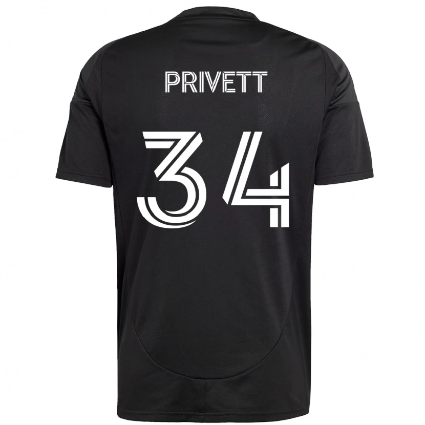 Danxen Niño Camiseta Andrew Privett #34 Azul Celeste Blanco 2ª Equipación 2025/26 La Camisa
