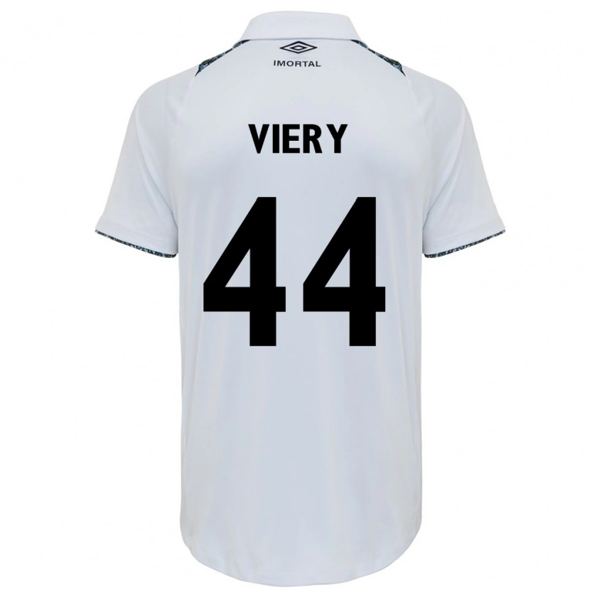 Danxen Niño Camiseta Viery #44 Azul Negro Blanco 2ª Equipación 2025/26 La Camisa
