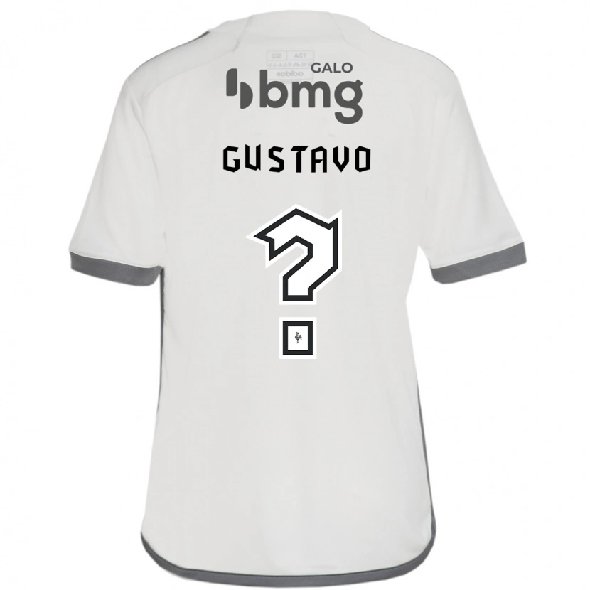 Danxen Niño Camiseta Paulo Gustavo #0 Blanco Negro 2ª Equipación 2025/26 La Camisa
