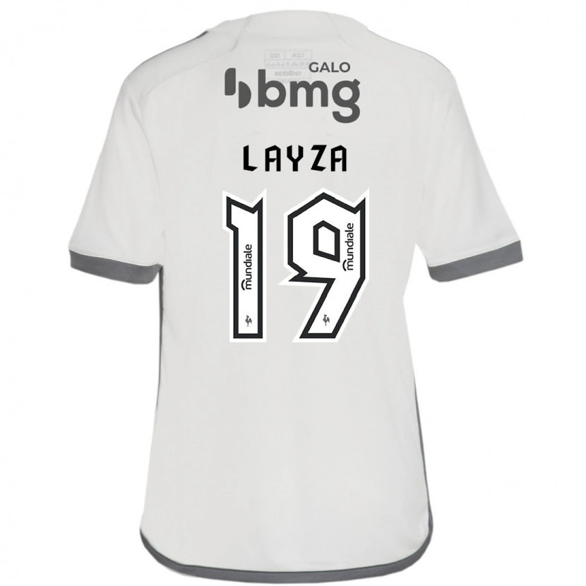 Danxen Niño Camiseta Layza #19 Blanquecino 2ª Equipación 2025/26 La Camisa