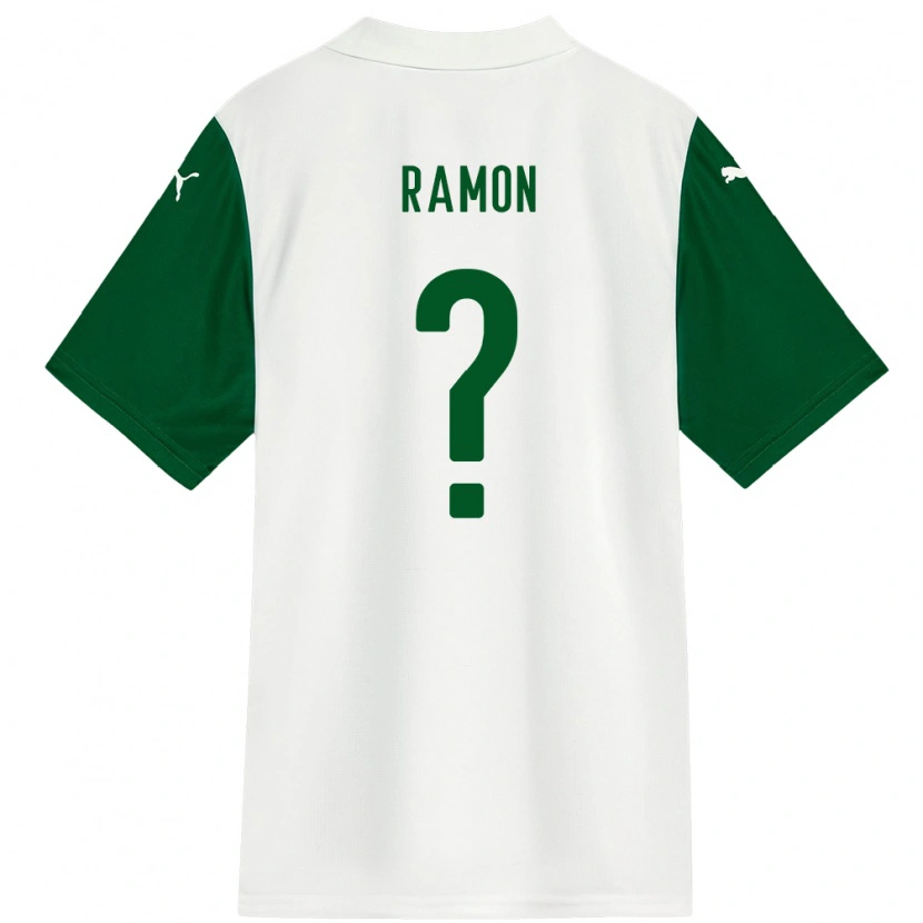 Danxen Niño Camiseta Ramon #0 Verde Blanco 2ª Equipación 2025/26 La Camisa