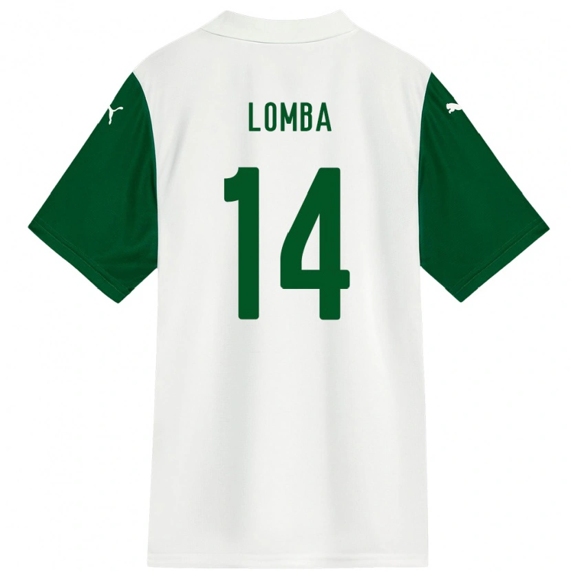 Danxen Niño Camiseta Marcelo Lomba #14 Blanco Verde 2ª Equipación 2025/26 La Camisa