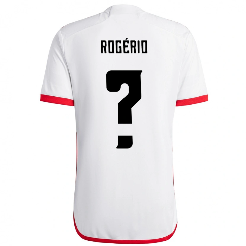 Danxen Niño Camiseta Daniel Rogério #0 Rojo Negro 2ª Equipación 2025/26 La Camisa