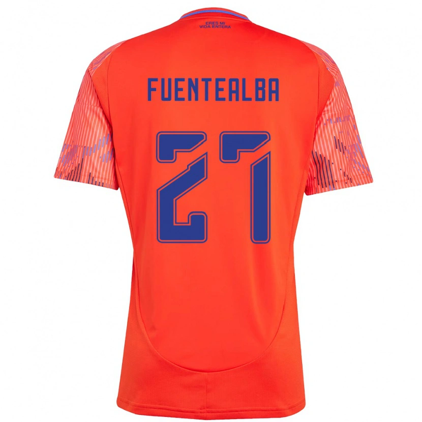 Danxen Niño Camiseta Jeison Fuentealba #27 Azul Celeste 2ª Equipación 2025/26 La Camisa